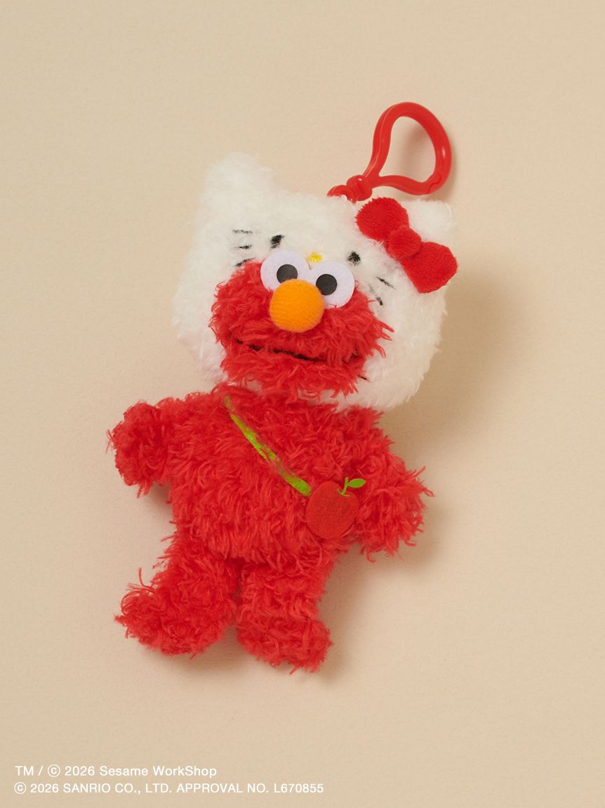 【訂貨】Sesame Street Market x Sanrio - 掛飾公仔 Elmo Cookie Monster Oscar Big Bird