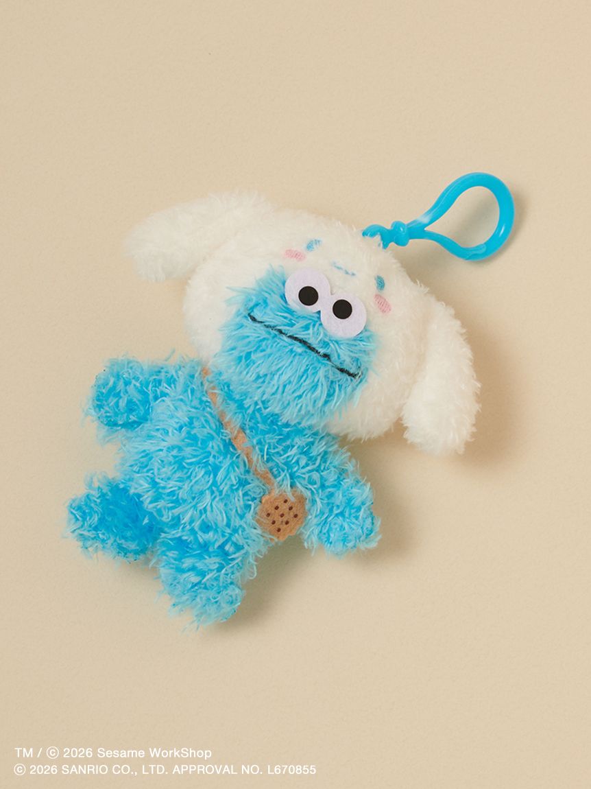 【訂貨】Sesame Street Market x Sanrio - 掛飾公仔 Elmo Cookie Monster Oscar Big Bird