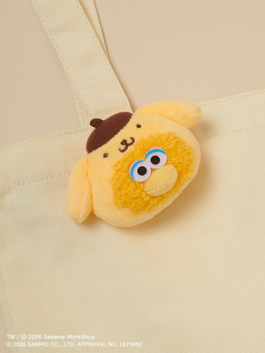 【預訂｜7月底】Sesame Street Market x Sanrio - 公仔頭 襟章 Elmo Cookie Monster Oscar Big Bird