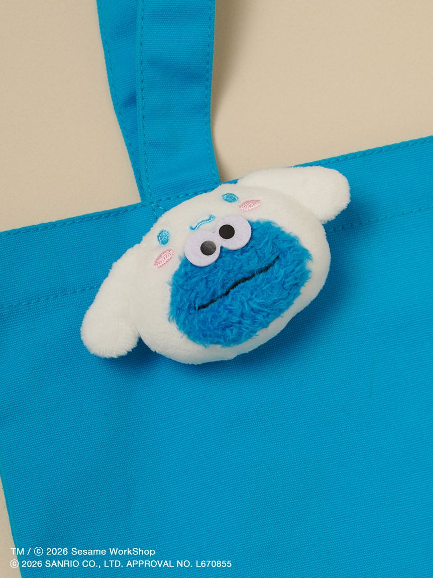 【預訂｜7月底】Sesame Street Market x Sanrio - 公仔頭 襟章 Elmo Cookie Monster Oscar Big Bird