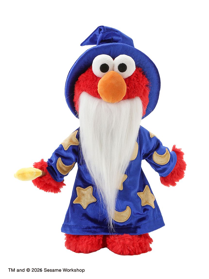 【訂貨】Sesame Street Market HALLOWEEN NO TRICKS, JUST TREATS 魔法師系列 - 公仔