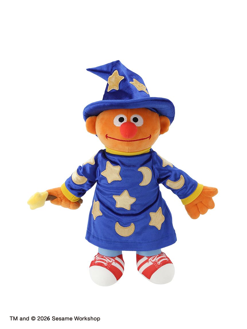 【訂貨】Sesame Street Market HALLOWEEN NO TRICKS, JUST TREATS 魔法師系列 - 公仔