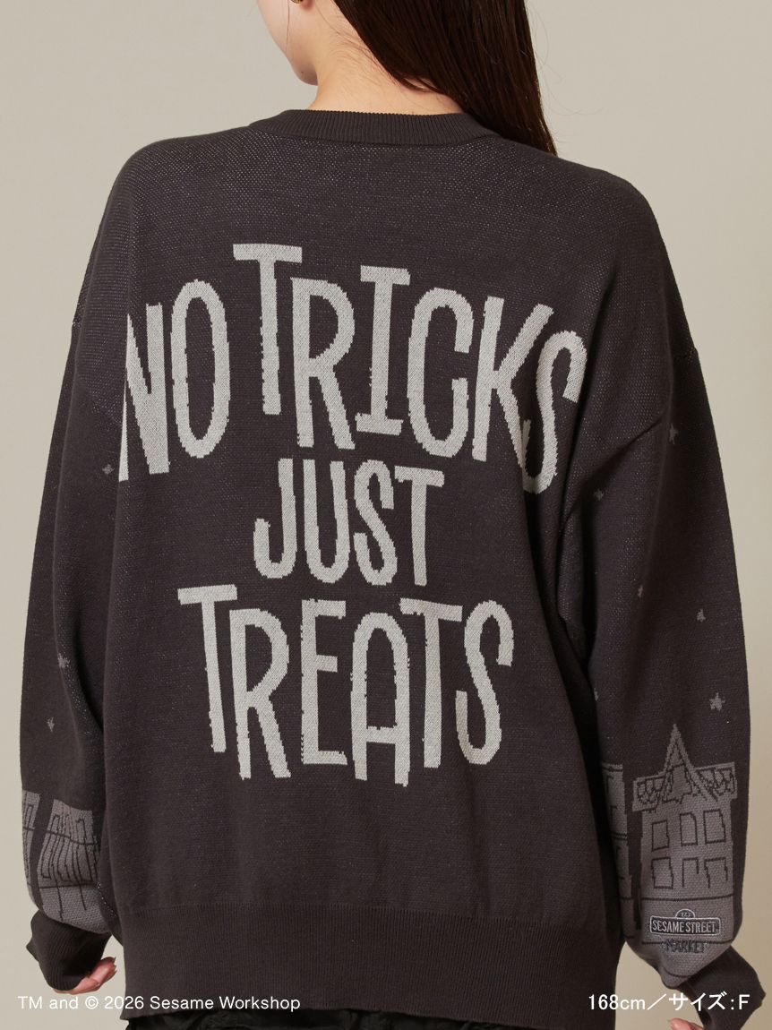 【訂貨】Sesame Street Market HALLOWEEN NO TRICKS, JUST TREATS 魔法師系列 - 毛衣（成人）