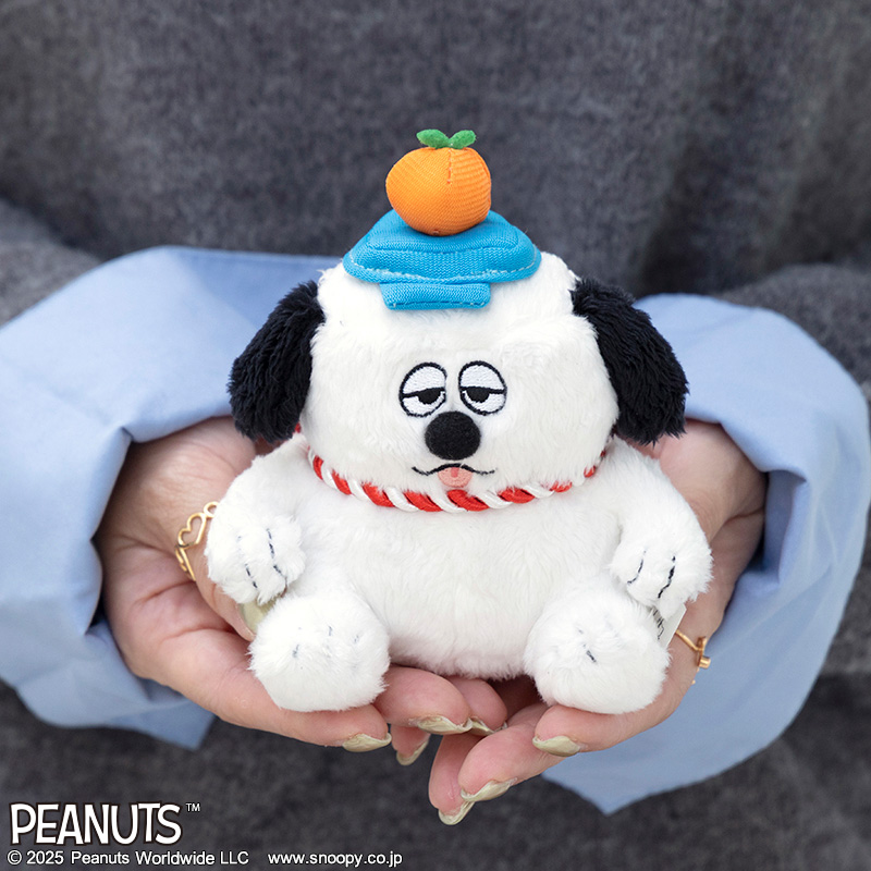 【預訂】SNOOPY'S BROTHER OLAF 日本新年 鏡餅 掛飾公仔