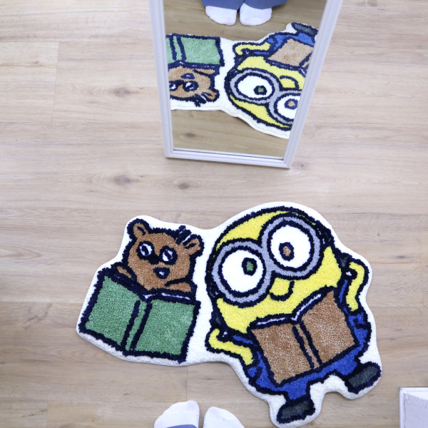 【訂貨】Minions 迷你兵團 小小兵 Bob & Tim 地毯
