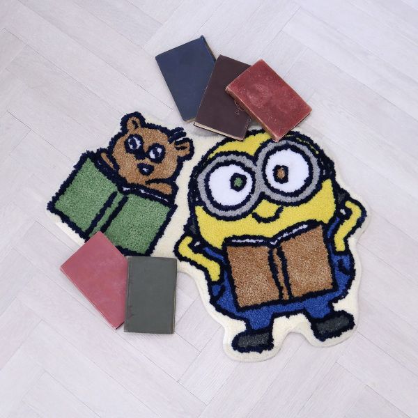 【訂貨】Minions 迷你兵團 小小兵 Bob & Tim 地毯