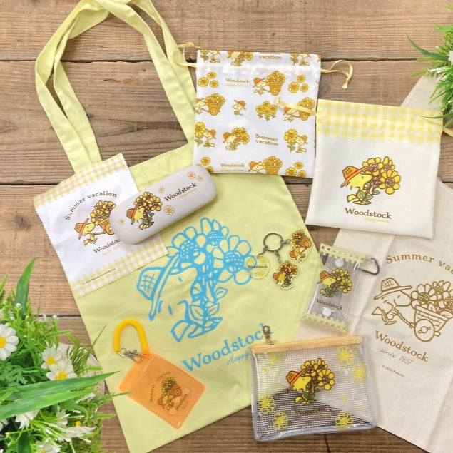 【訂貨】Woodstock Fair 胡士托 Vacation Series - 黃色布袋