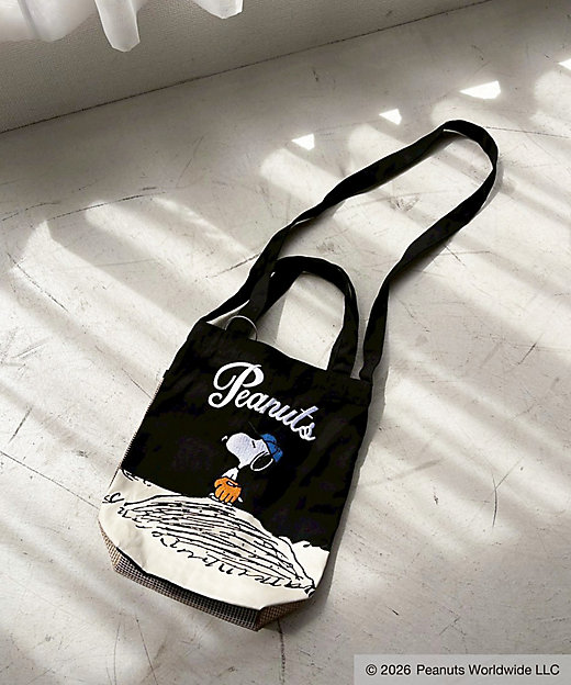 【預訂｜8月】Snoopy in Ginza 銀座展 2026 - Double Name 2-Way Tote Bag