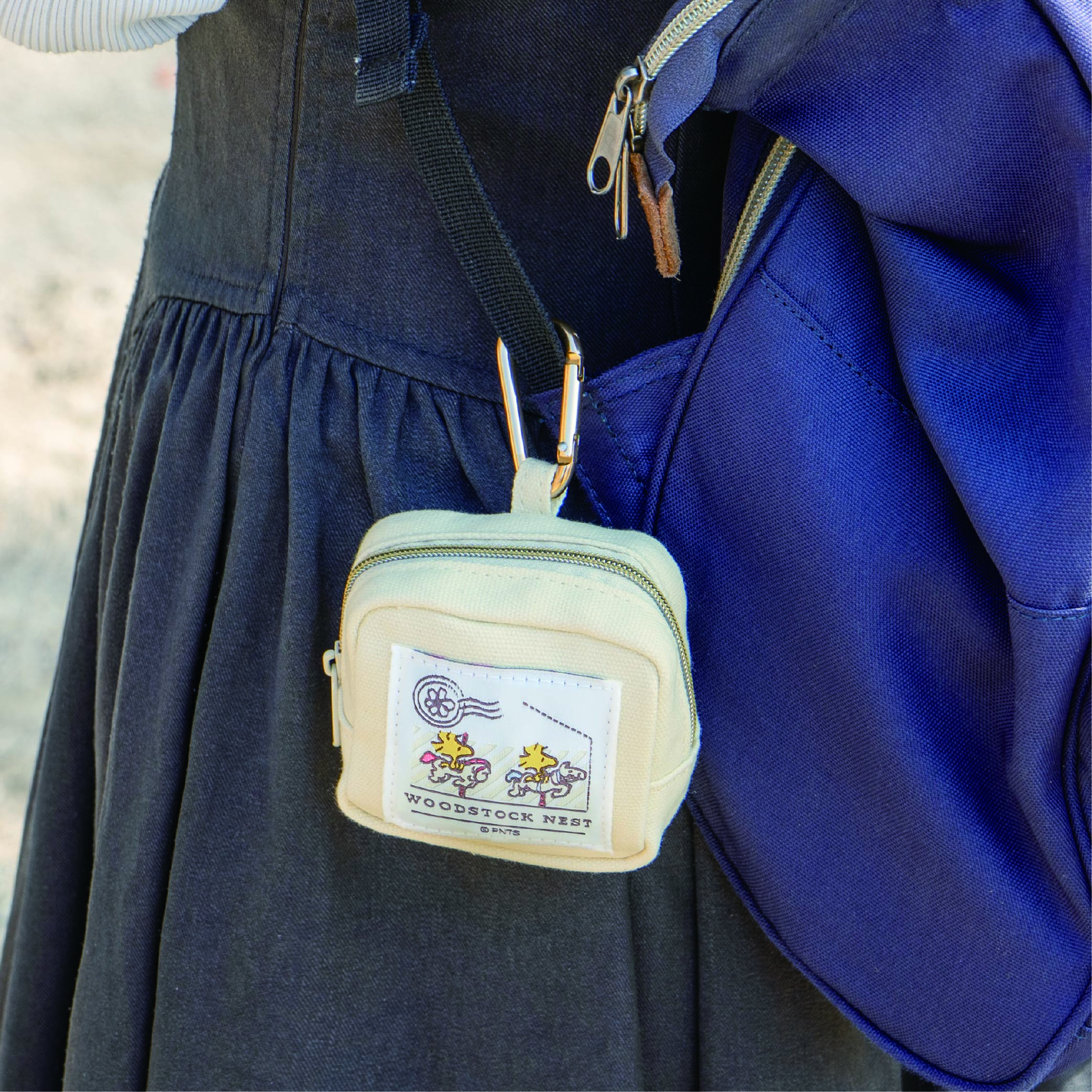 【預訂】Woodstock Nest 方形迷你收納袋 連登山扣