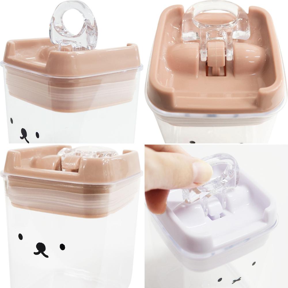 Miffy & Boris Food Storage Container Locking Lid Canister