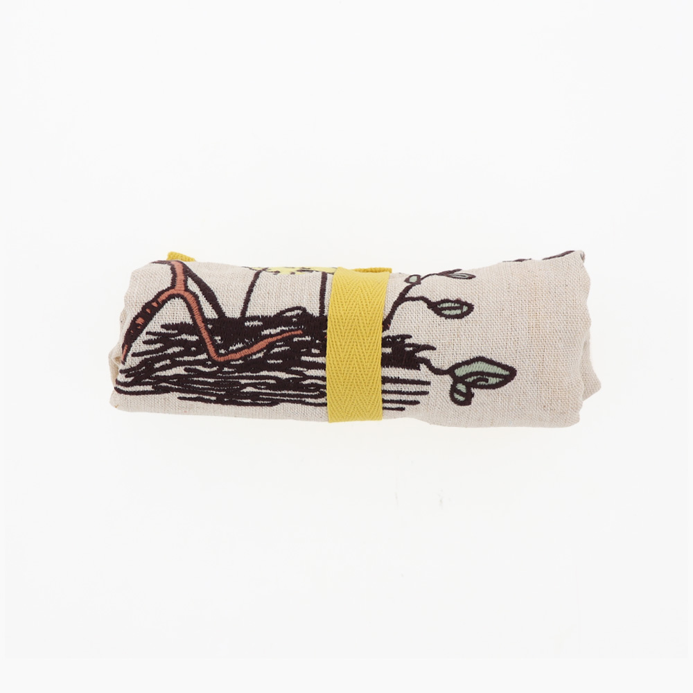 【預訂｜8月】Woodstock Nest 可摺疊 棉麻袋 Tote Bag（M）