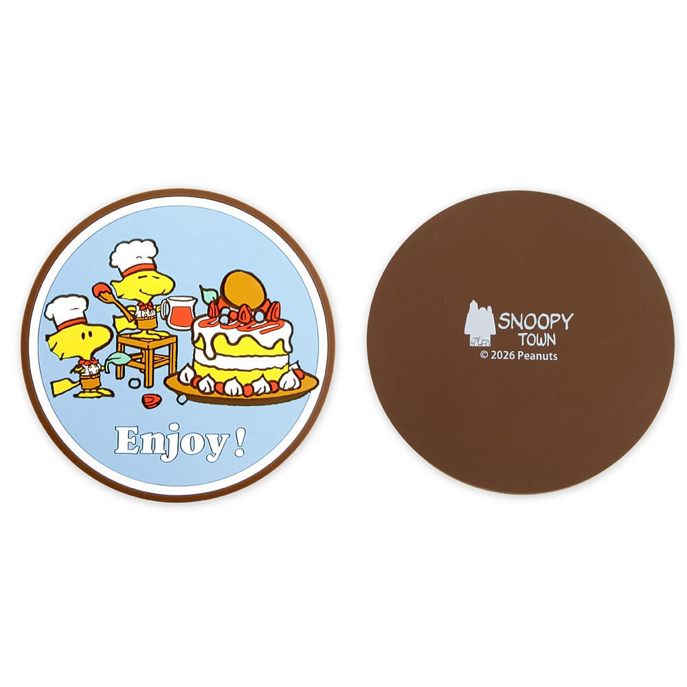 【預訂｜6月底】Snoopy Town Woodstock Fair 糊塗塌客 BAKING IS FUN - 磁石 杯墊