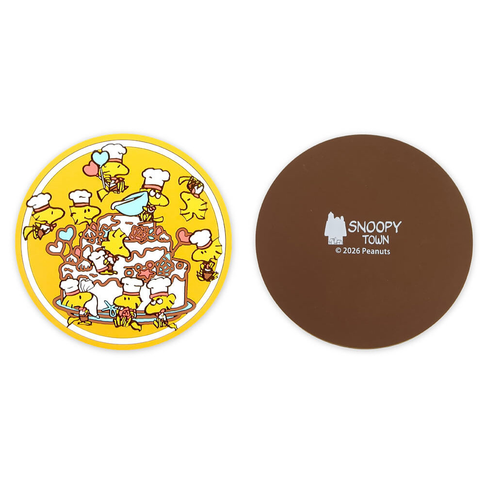 【預訂｜6月底】Snoopy Town Woodstock Fair 糊塗塌客 BAKING IS FUN - 磁石 杯墊