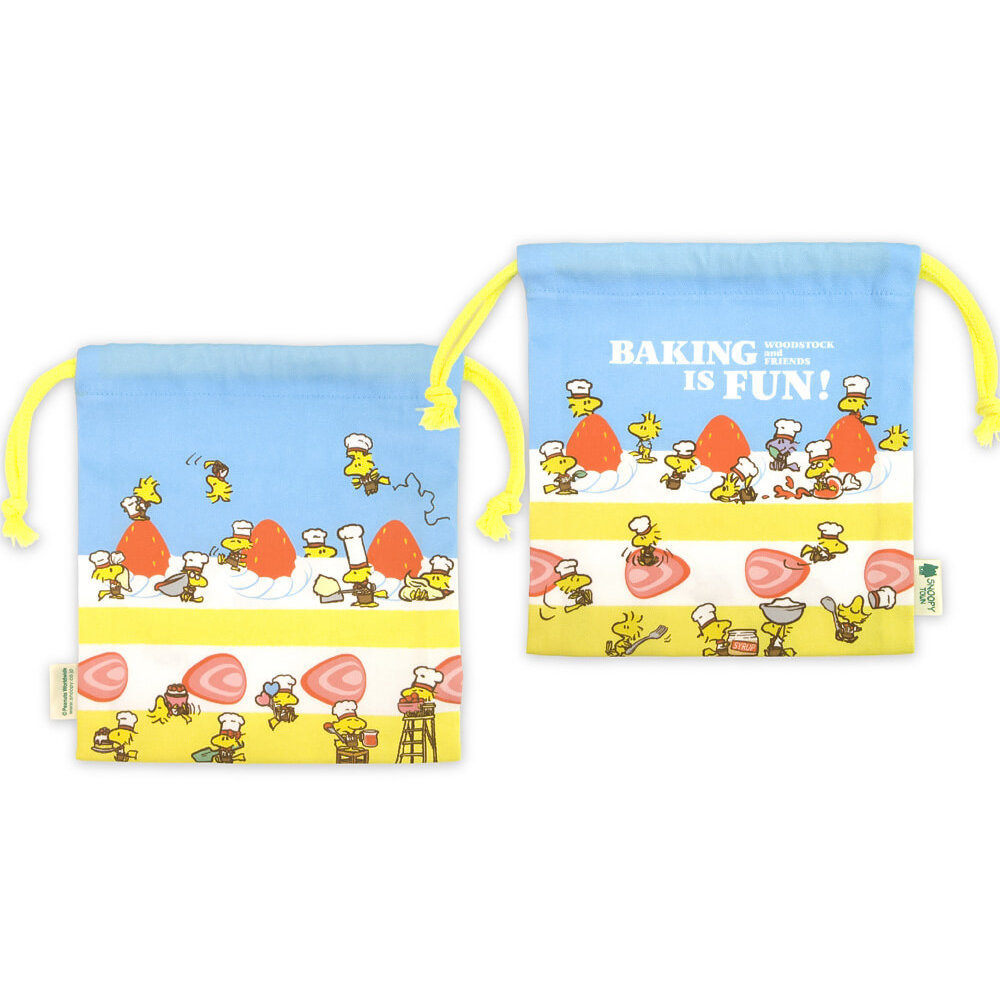 【預訂｜6月底】Snoopy Town Woodstock Fair 糊塗塌客 BAKING IS FUN - 索繩袋