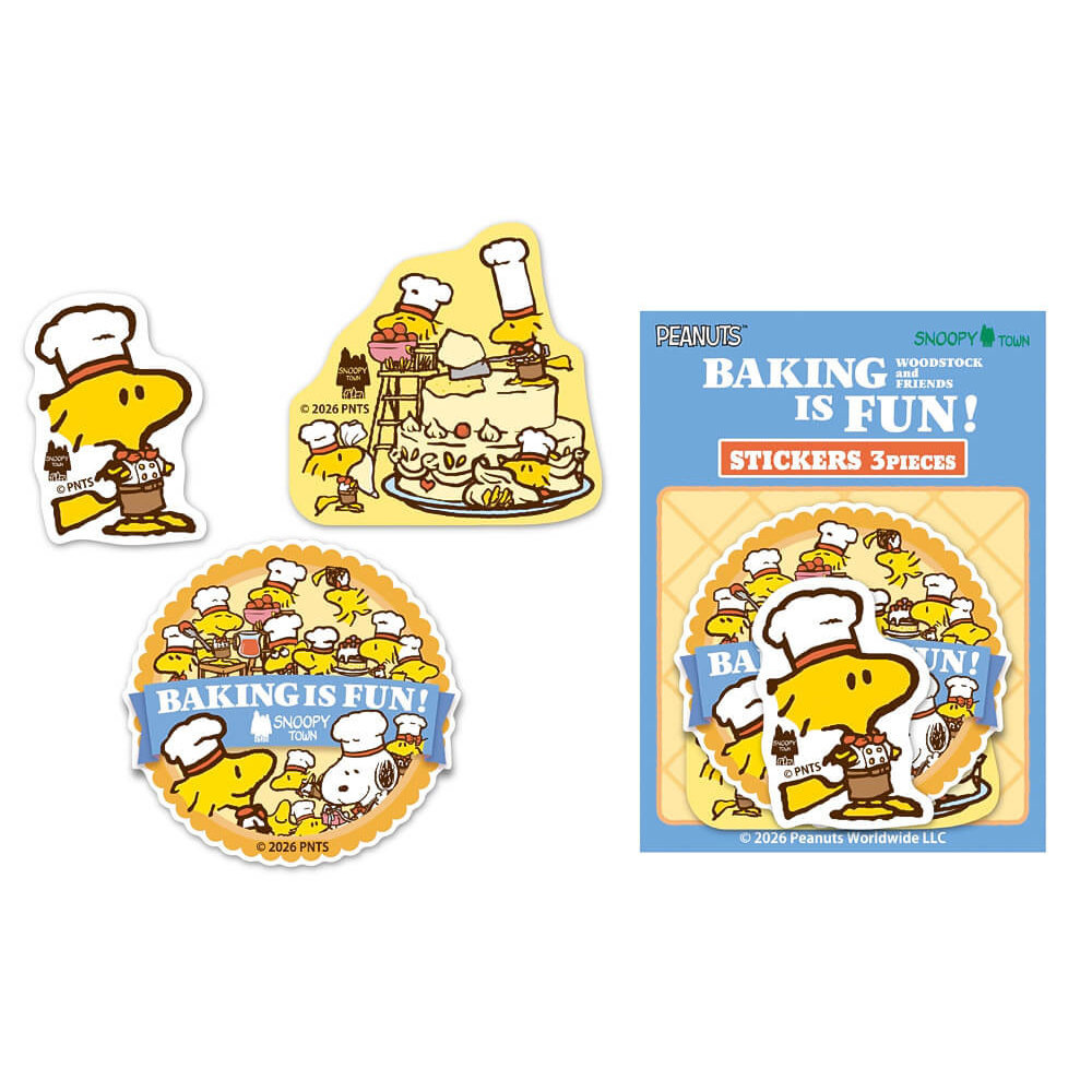 【預訂｜6月底】Snoopy Town Woodstock Fair 糊塗塌客 期間限定店 - 貼紙 / 透明拉鍊袋