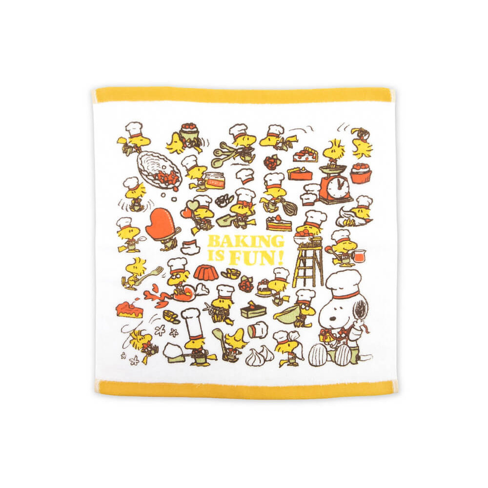 【預訂｜6月底】Snoopy Town Woodstock Fair 糊塗塌客 BAKING IS FUN - 毛巾