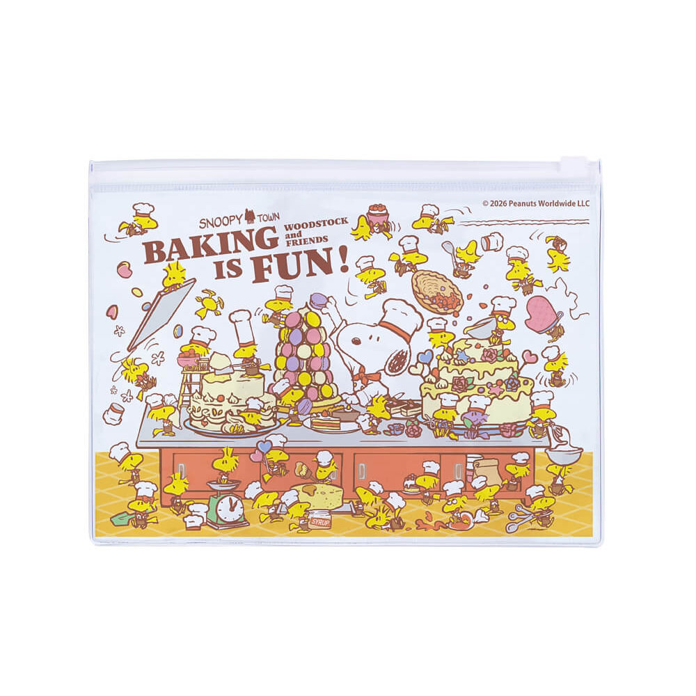 【預訂|6月底】Snoopy Town Woodstock Fair 糊塗塌客 期間限定店 - 貼紙 / 透明拉鍊袋