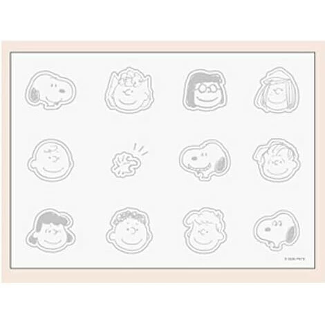 【訂貨】Peanuts Snoopy Yummy Cookie Days Memopad 連貼紙