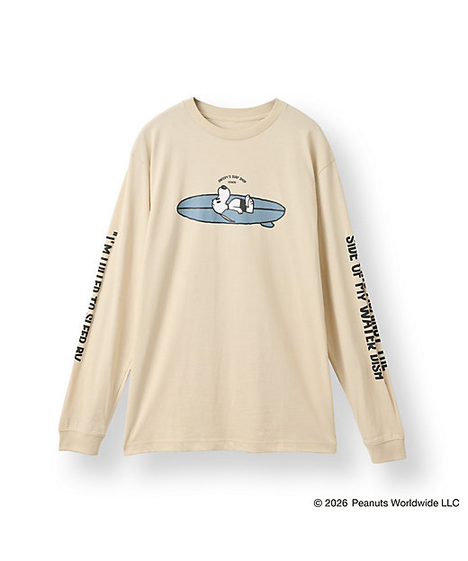 【預訂｜8月】Snoopy in Ginza 銀座展 2026 - SNOOPY’S SURF SHOP 長袖 Tshirt