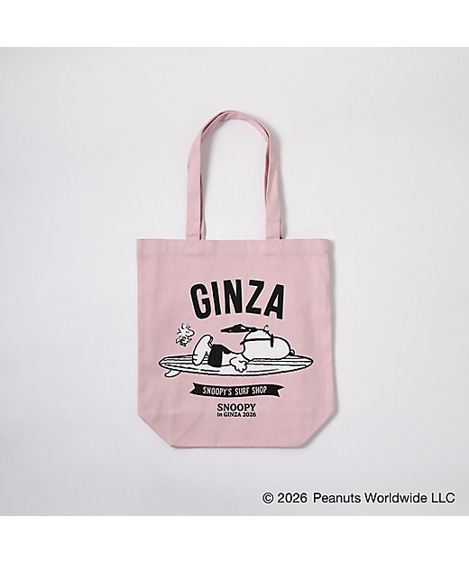 【預訂｜8月】Snoopy in Ginza 銀座展 2026 - SNOOPY’S SURF SHOP 手挽袋 Tote Bag