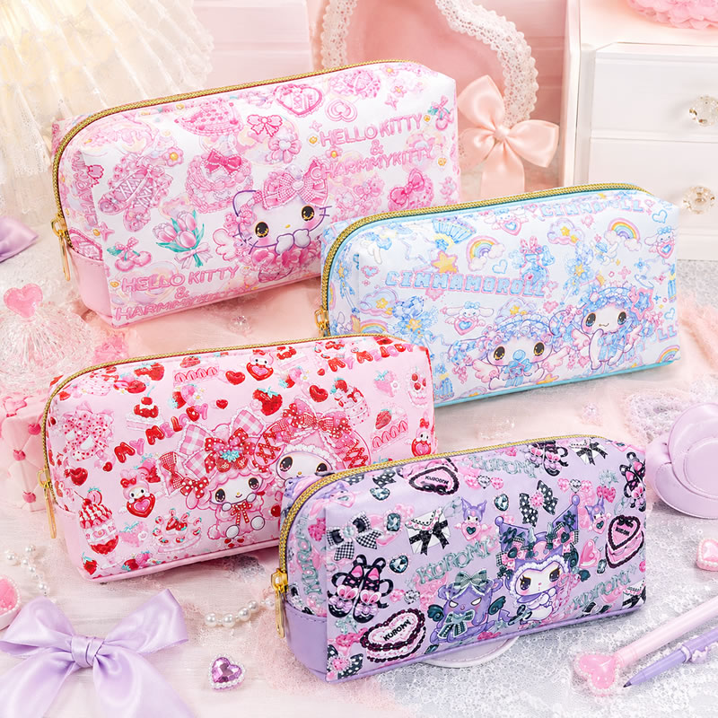 【訂貨】Sanrio x Amenomori Fumika 第二彈 文具系列 - 筆袋 