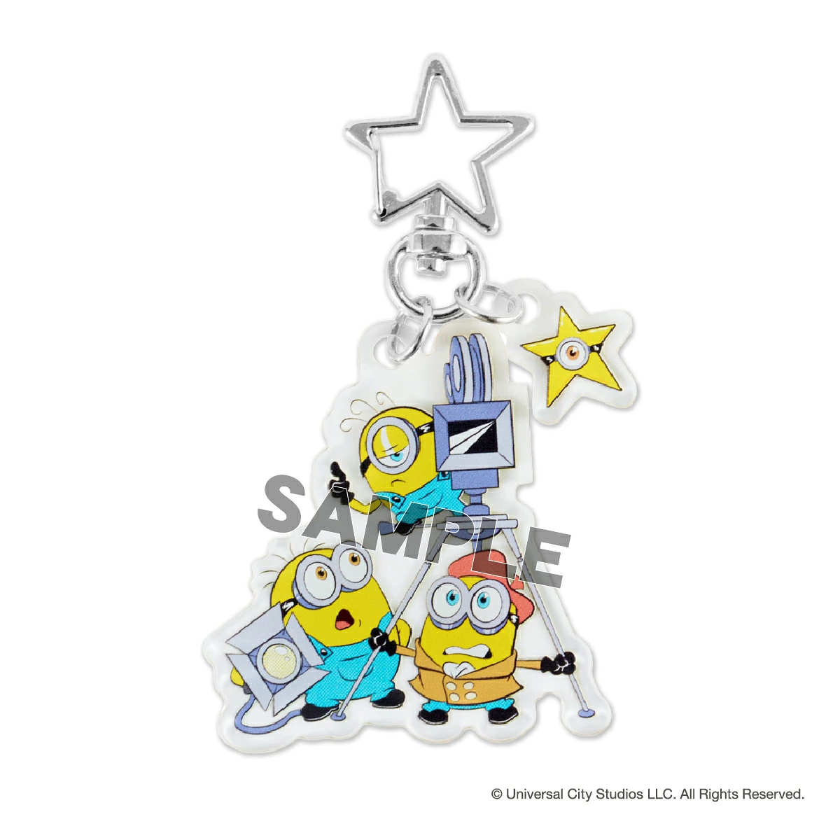 【訂貨】Minions & Monsters 迷你兵團 小小兵 星星鑰匙扣