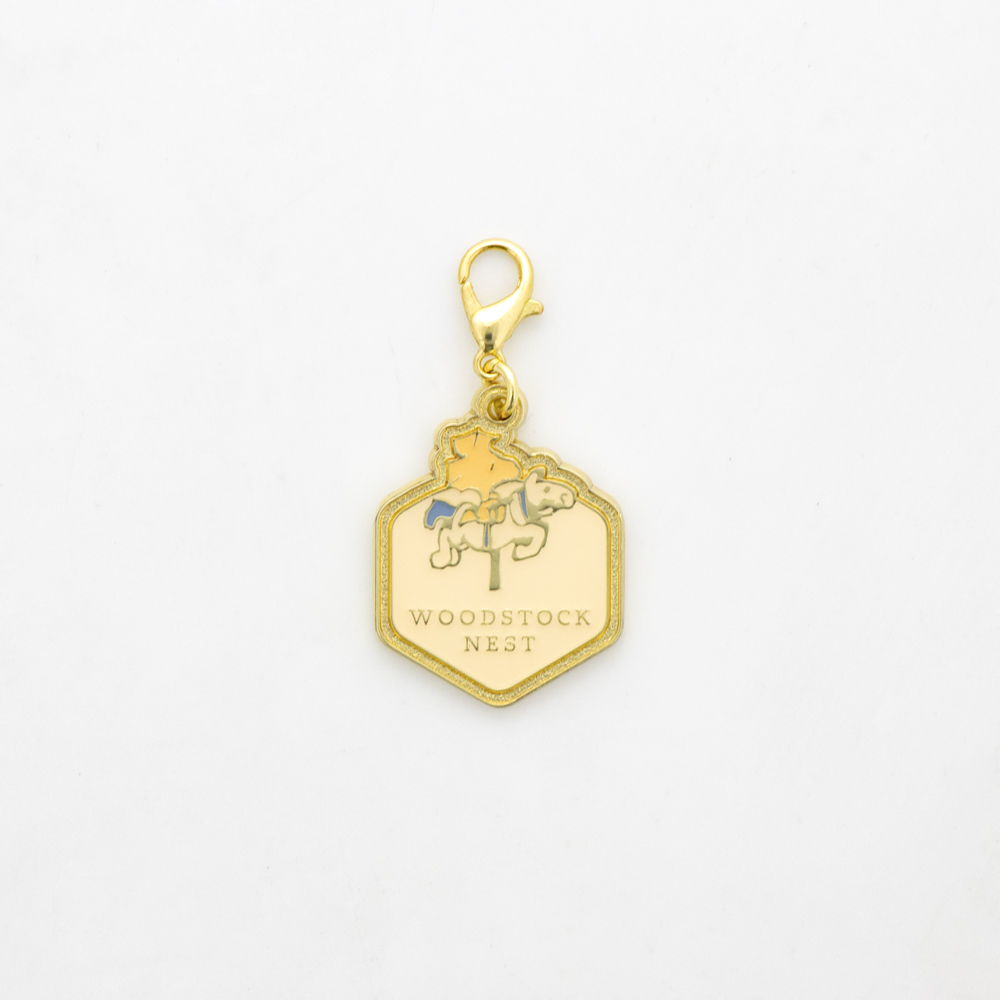 【預訂】Woodstock Nest 小吊飾 拉鍊吊扣