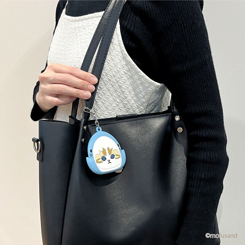 Mofusand 迷你矽膠 鑰匙扣 小掛飾 散銀包