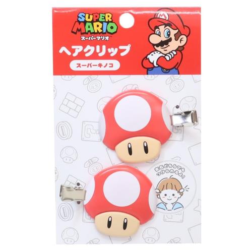 【訂貨】Mario 髮夾 - 蘑菇  / 栗寶寶  / 問號方塊 / 幽靈鬼鬼