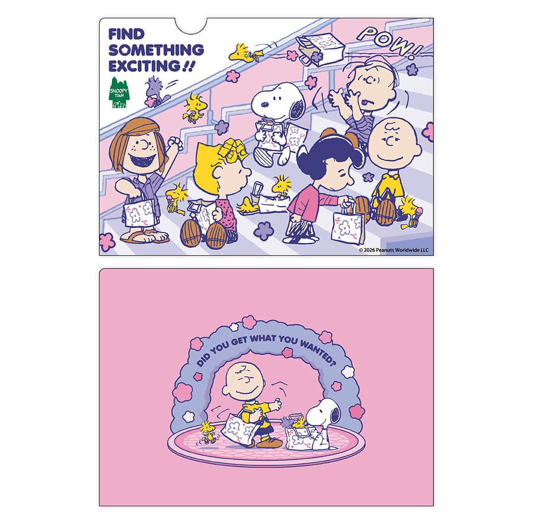 [Pre-order｜September] Umeda Snoopy Fest. 2026 Hankyu Exhibition Main Store Exclusive Series - A4 File