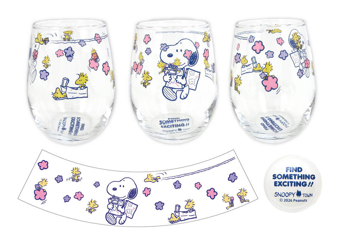 Umeda Snoopy Fest. 2026 Main Store Exclusive Series - Cafe Glass