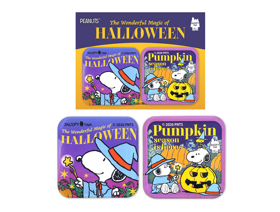 Snoopy Town Halloween Series - Magnets (2pcs)