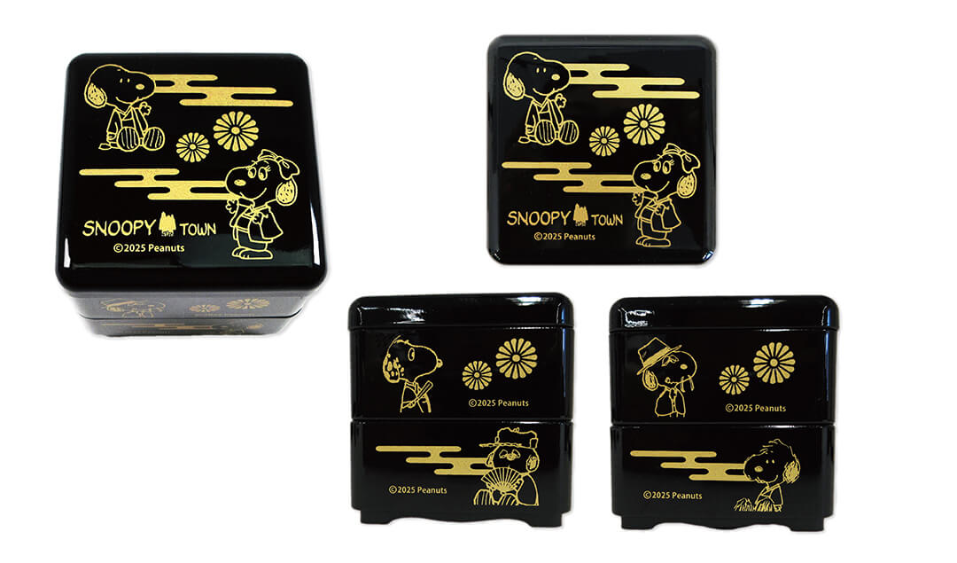 【訂貨】Snoopy Town 兄弟新年系列「Happy New Year」- 餐盆 / 迷你重箱 便當盒