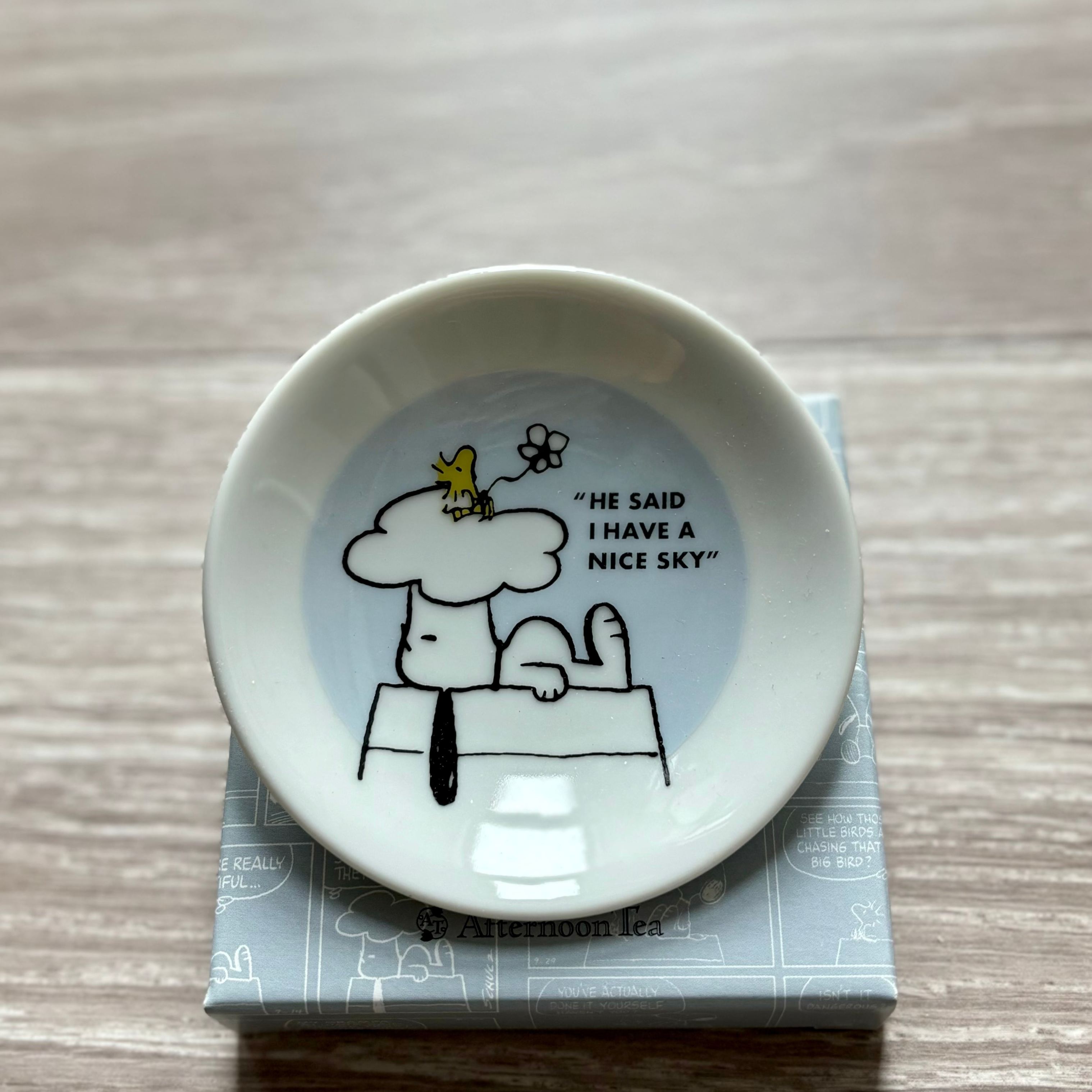 Afternoon Tea Living x PEANUTS SNOOPY & WOODSTOCK 醬油碟