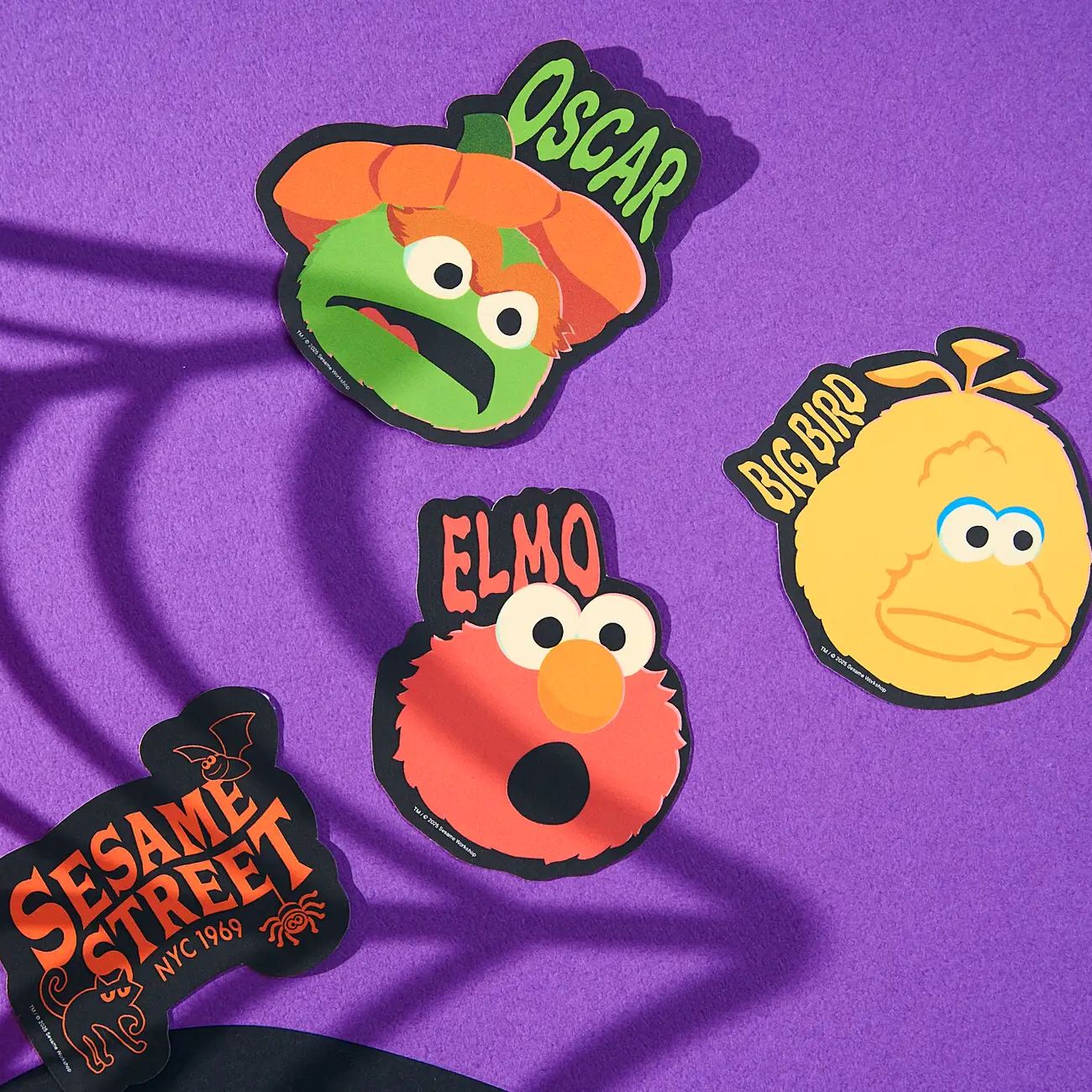 【訂貨】Sesame Street Market BOO! FRIENDS - 貼紙套裝 A