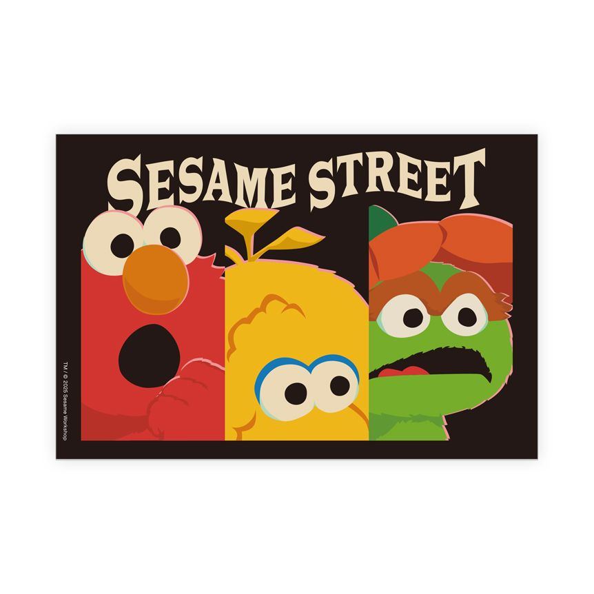 【訂貨】Sesame Street Market BOO! FRIENDS - 明信片