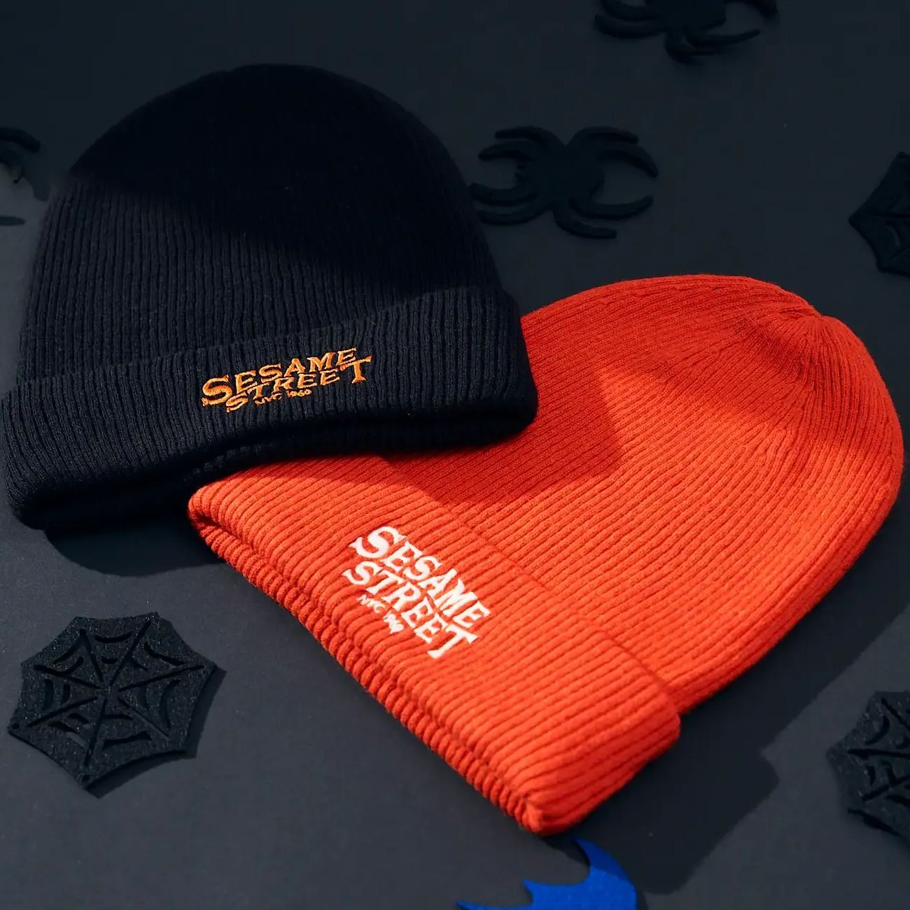 【訂貨】Sesame Street Market BOO! FRIENDS - 冷帽 毛帽