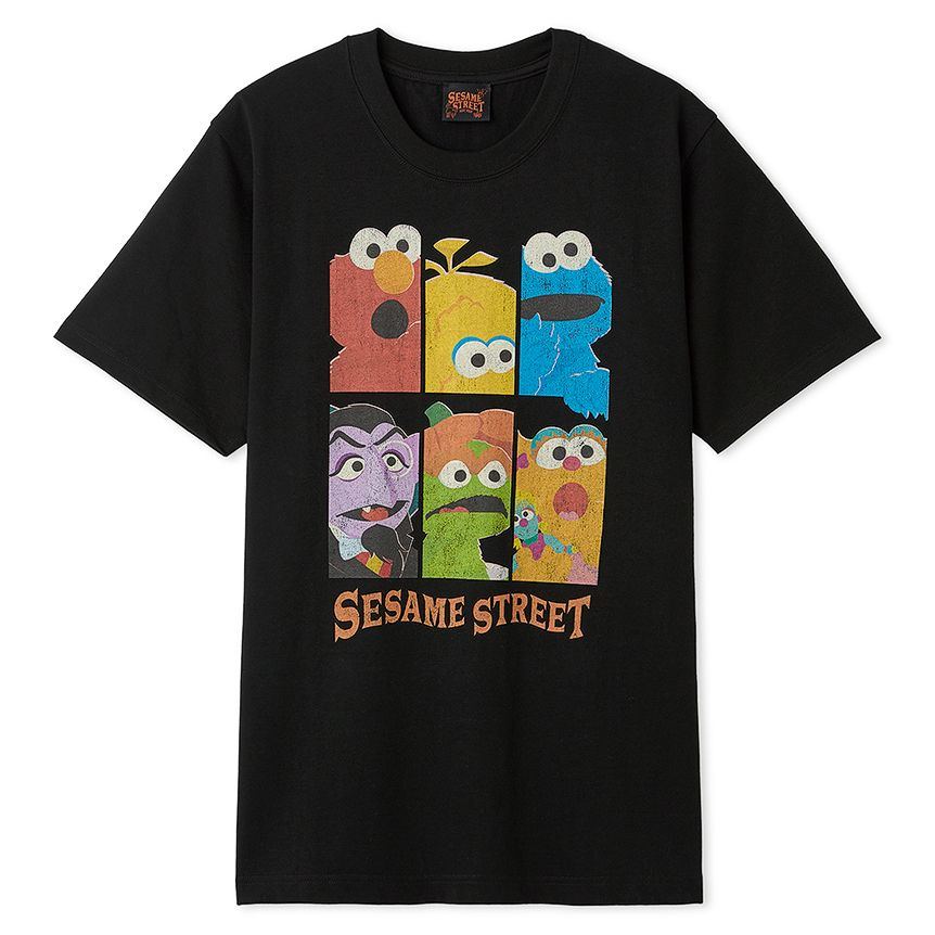 【訂貨】Sesame Street Market BOO! FRIENDS - 短袖T恤