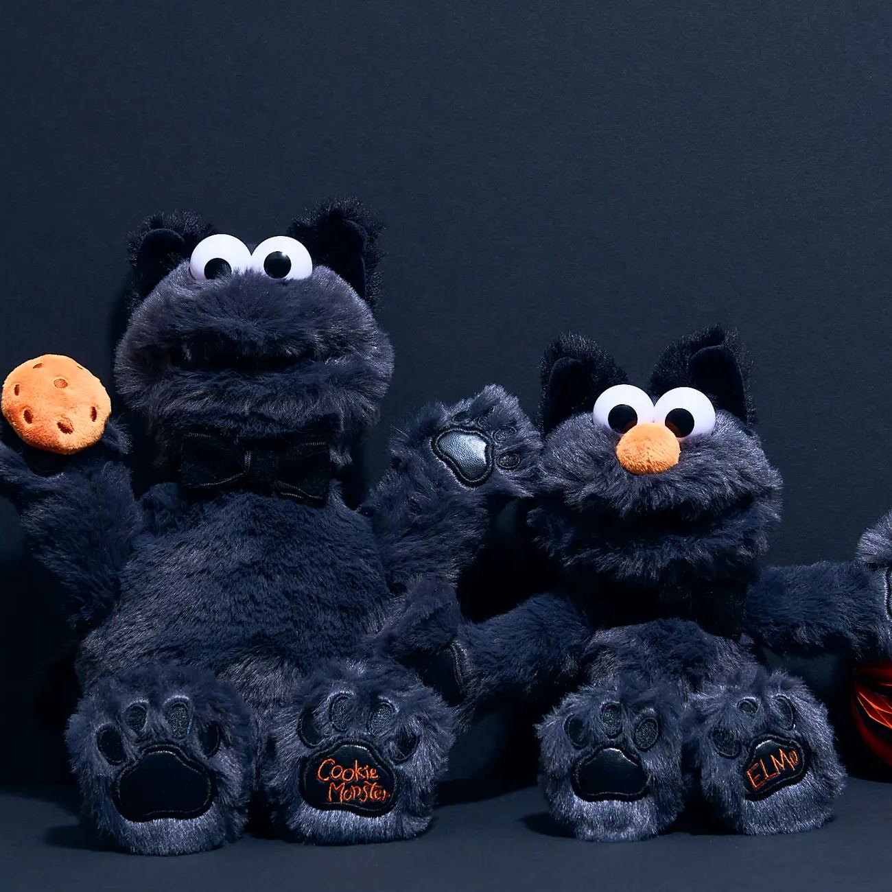 【訂貨】Sesame Street Market BOO! FRIENDS - 黑貓公仔