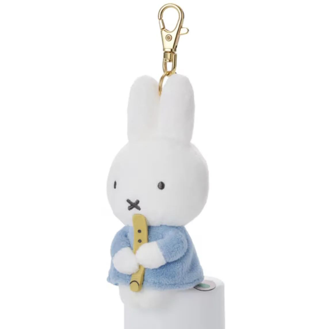 【訂貨】Miffy & Music Chokkorisan 掛飾 鑰匙扣（黄色笛）