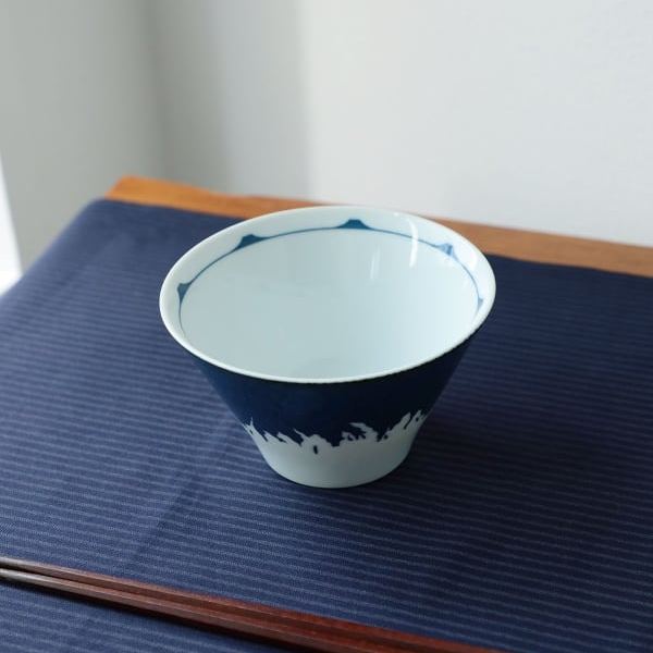 【訂貨】BEAMS JAPAN 日本製 富士山 陶瓷丼鉢 蓋飯碗（小）