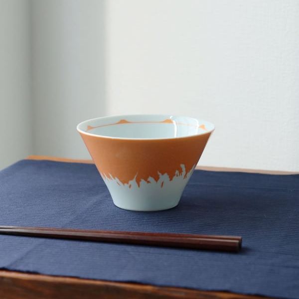 【訂貨】BEAMS JAPAN 日本製 富士山 陶瓷丼鉢 蓋飯碗（小）