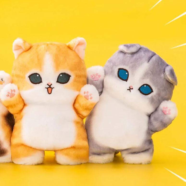 【訂貨】Mofusand 探頭站姿貓玩偶 公仔 - 兩色可選