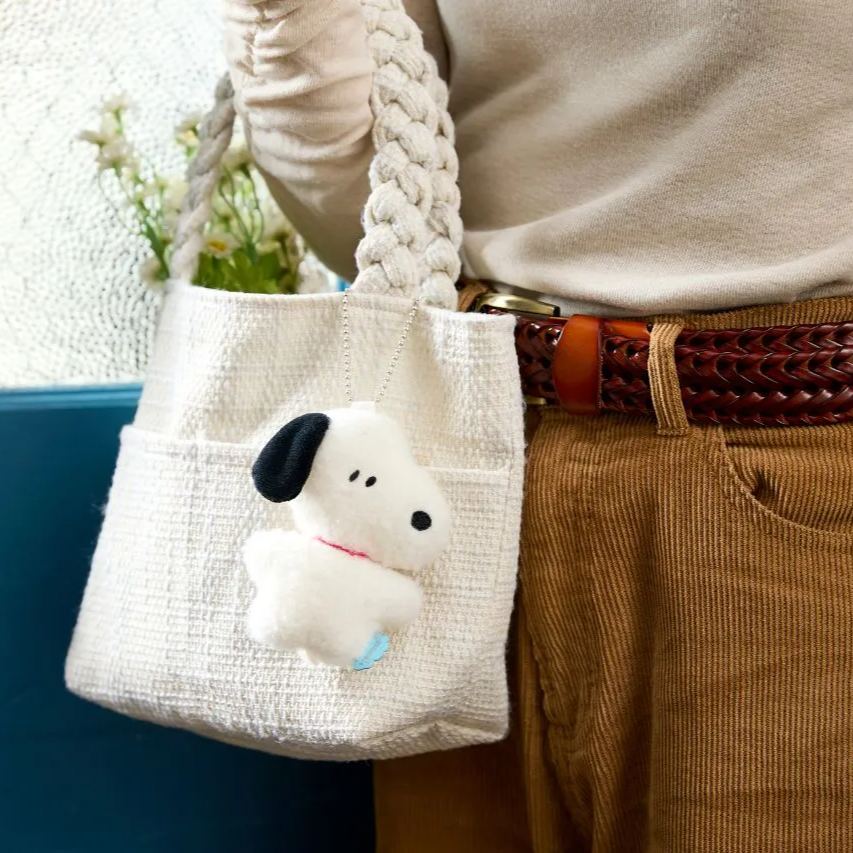 【預訂】Peanuts Snoopy & Woodstock 豆豆眼掛飾公仔