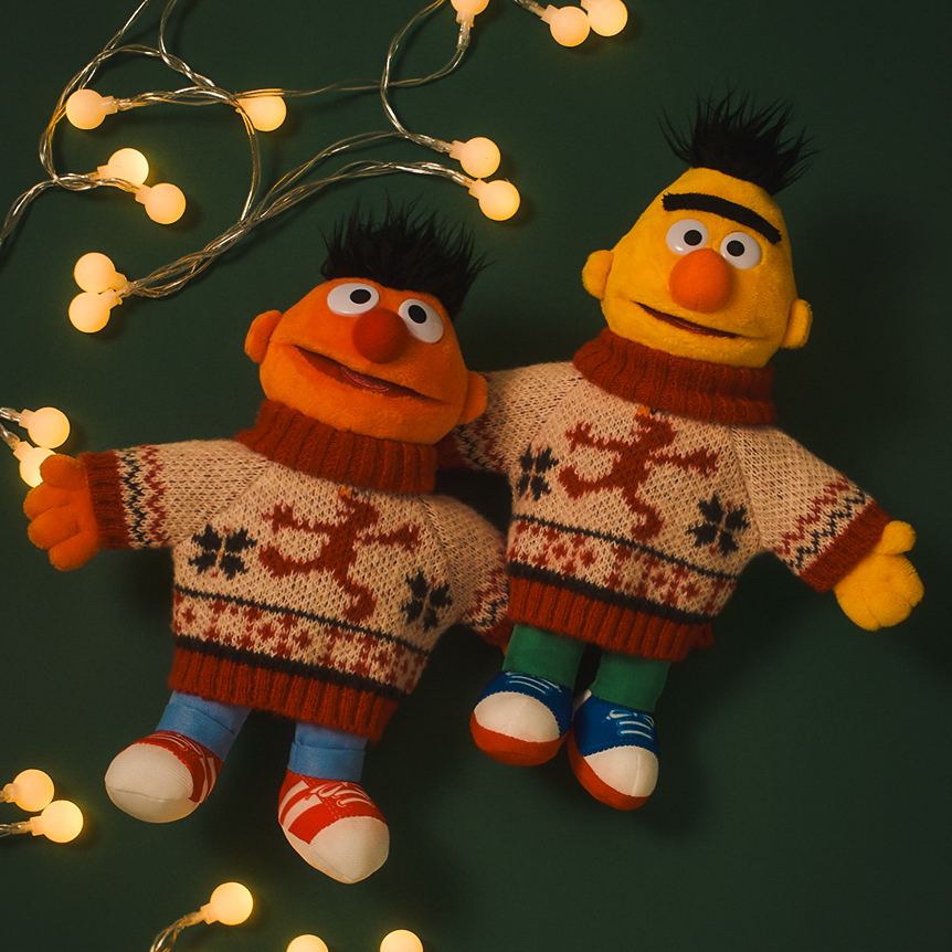 【訂貨】Sesame Street Market 北歐毛衣 公仔用服裝