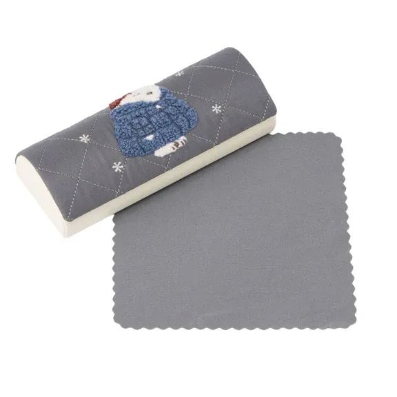 【訂貨】Snoopy Winter Series 冬季系列 - 眼鏡盒連抹布（兩色可選）