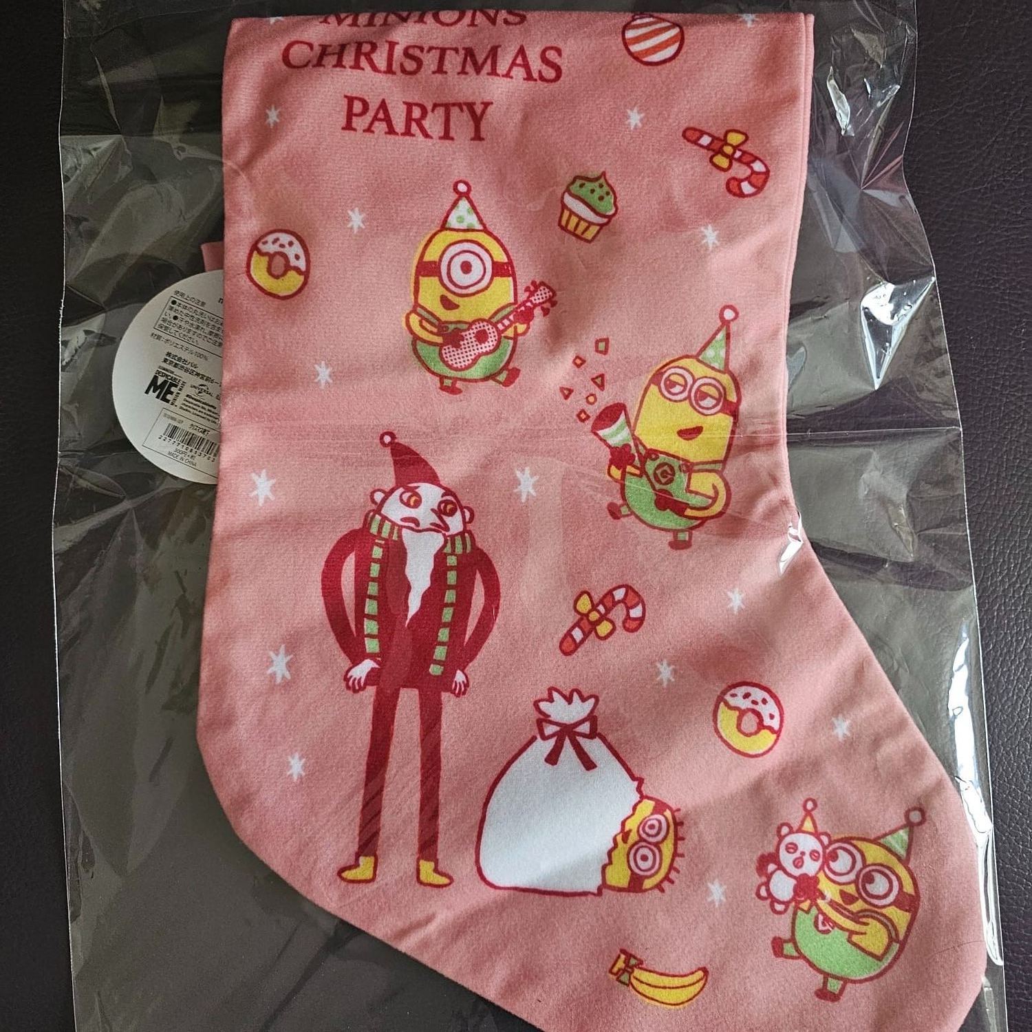 【訂貨】Minions 迷你兵團 聖誕襪（大）