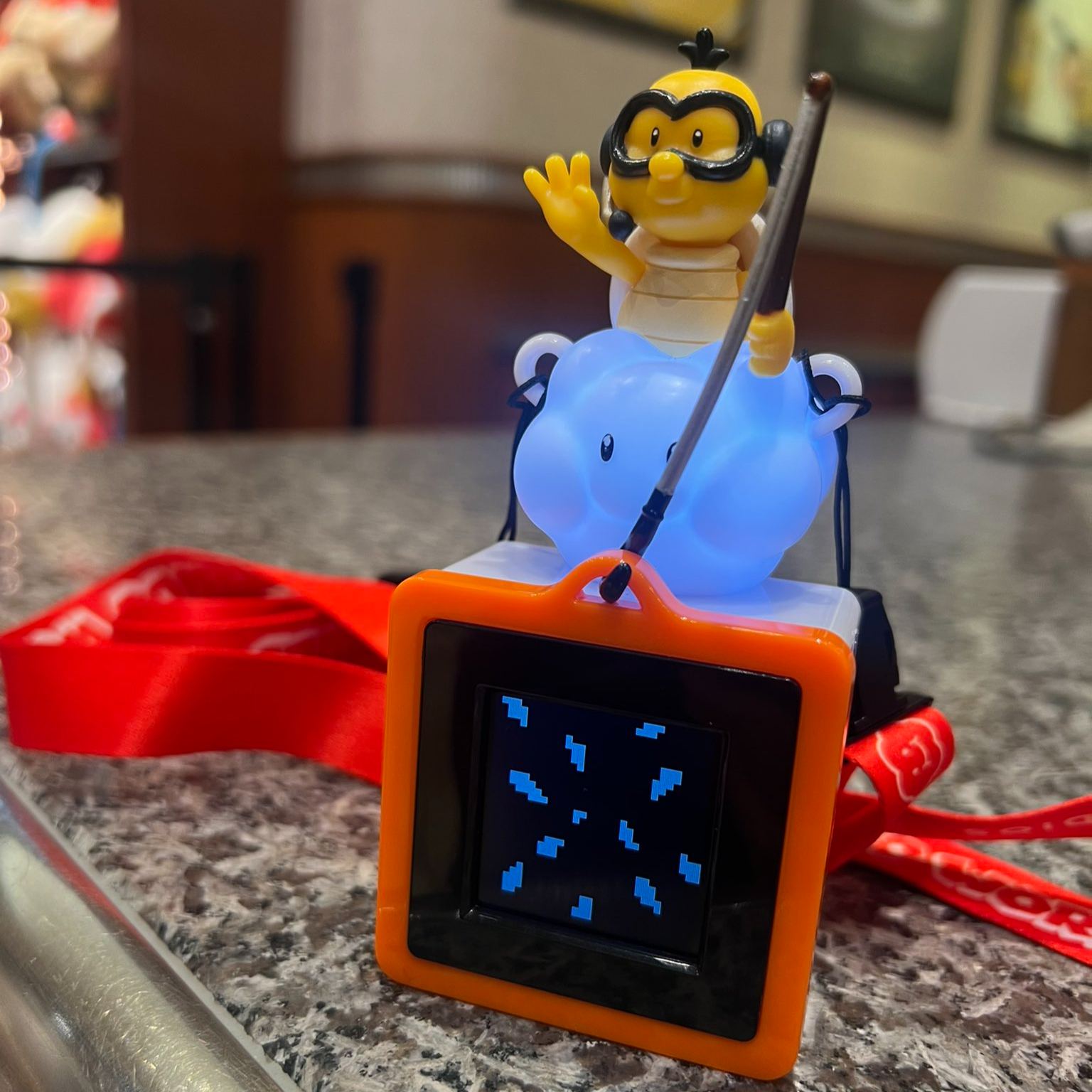 【訂貨】USJ Mario 球蓋姆 像素螢幕電子燈玩具