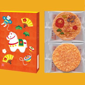 【訂貨】日本桂新堂 仙貝 新年蝦餅禮盒 