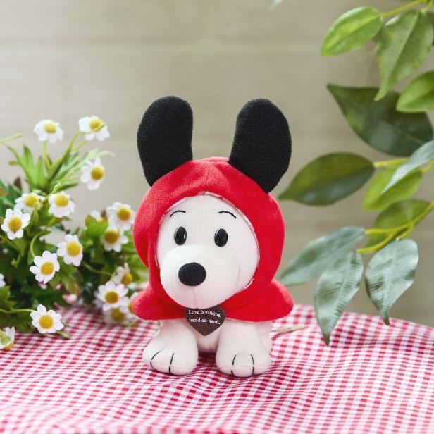 【預訂】Peanuts Retorons 1950s Vintage Snoopy 小紅帽 豆袋公仔